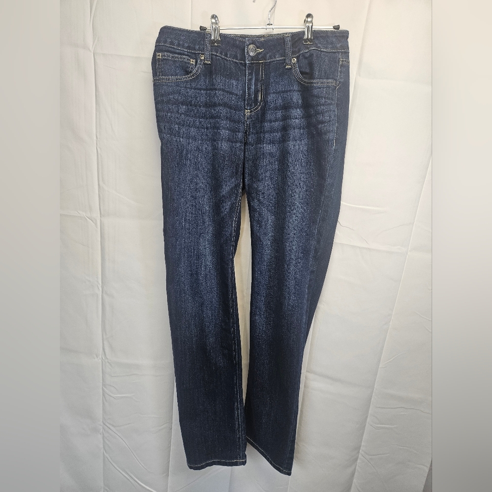Maurices Dark Blue Straight Leg Jeans
